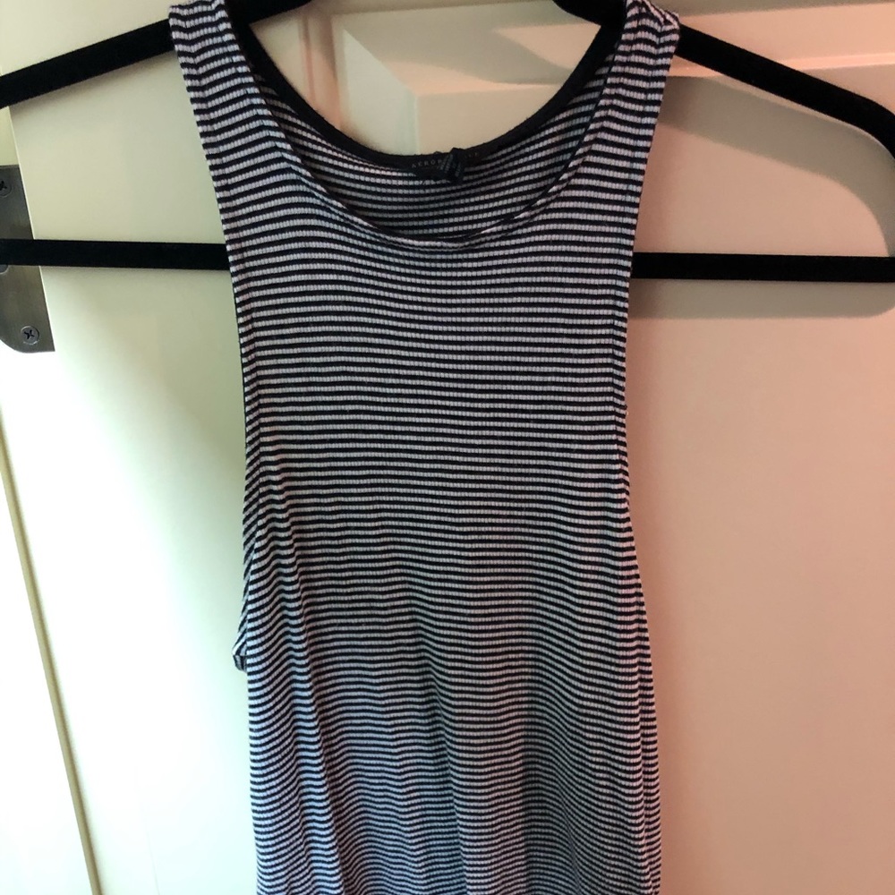 aeropostale striped crop top